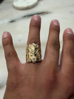 10kt yellow gold ring