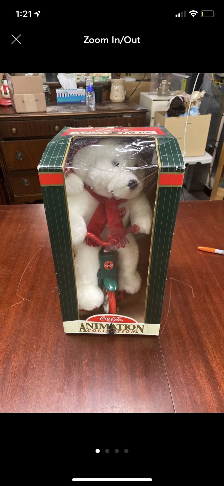 Coca Cola musical polar bear