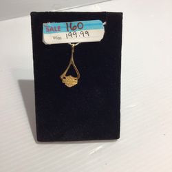 Harley Davidson 10k Pendant