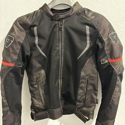 RevIt Motorcycle Jacket With Back Padding Insert