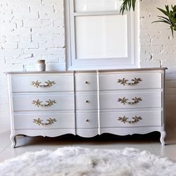 Baremacy 9 drawer dresser refinished