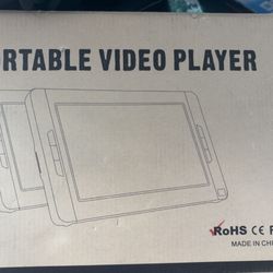 2 Portable Video Players 