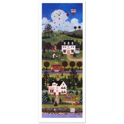 Jane Wooster Scott, "Summer Sparkle" Hand Signed Limited Edition Lithograph with Letter of Authenticity.