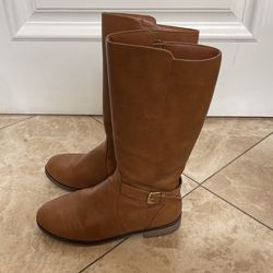 Kids Boots Size 4 Brown