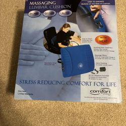 Massaging Lumbar Cushion