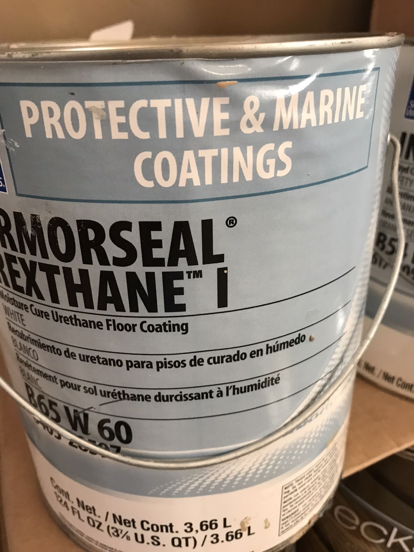 Grage floor paint systems
