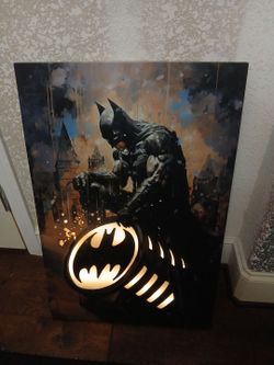 Light up Batman Picture frame