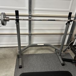 Adjustable Weight Rack  – Home Gym Workout Rack