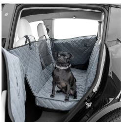 Medium Dog Car Seat Cover, 2024 Gray