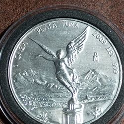 1 ounce Mexican Silver Coin