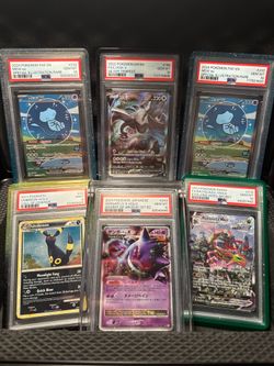 PSA 10 Pokemon slabs