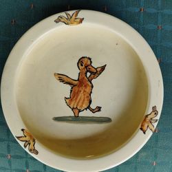 1920s Weller Pottery Child's Bowl
