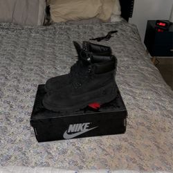 Black Timberland Boots