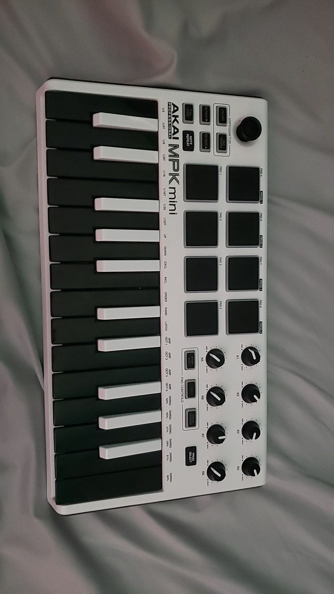 MPK Mini 2 midi keyboard