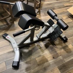 Roman chair back extension machine commercial grade