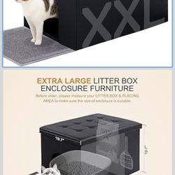 Litter box enclosure