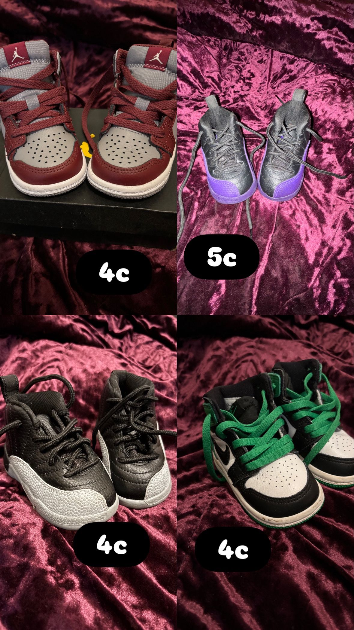 Baby shoes 40$ a piece