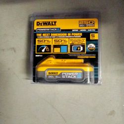 DeWalt 20v Battery Power Stack 5.0 New 