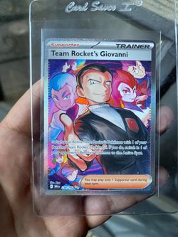 Team Rockets Giovanni pokemon