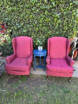 2 Single Sofas Very Comfortable And A Small Table 