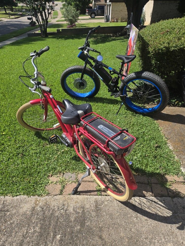 2 Electric BICYCLE MENS & WOMAN