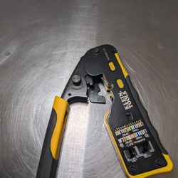 Klein Tools Ratcheting Pass-Thru Modular Crimper