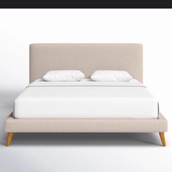 Williams Upholstered Platform King Size Bed