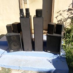 JBL and crate speakers Sony package deal