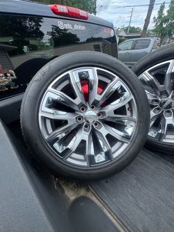 22” Denali rims 6.5 lug