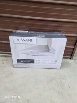 Vissani 30" wall mount range hood