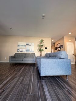 Matching Gray Sofa Set