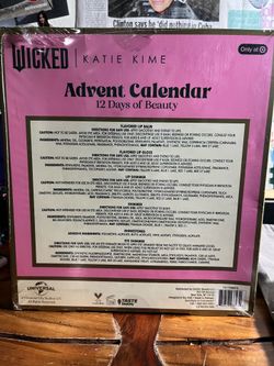 Wicked beauty advent calendar