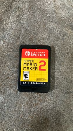 Super Mario Maker 2 Nintendo Switch Cartridge