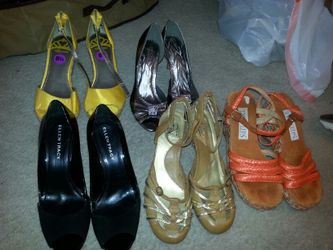 Ladies dress shoes and sandals