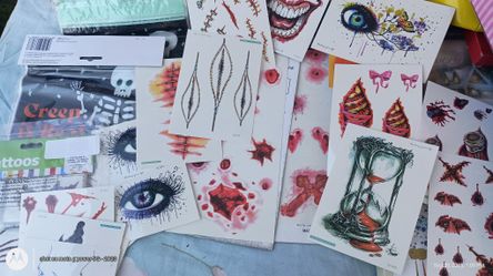 Halloween accessories .50 cents ea