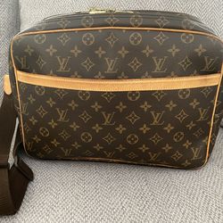 Louis Vuitton Reporter GM Shoulder Bag Monogram Canvas