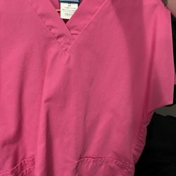Pink Scrubs Set 