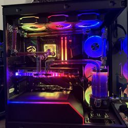 9800x3d 7900xtx Custom Watercooled PC 