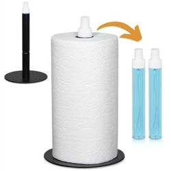 2 In 1 Paper Towel Holder With Spray Bottle + Bonus Spray Bottle