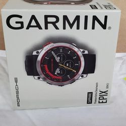 Genuine Porsche X Garmin Epix Gen 2 Sapphire