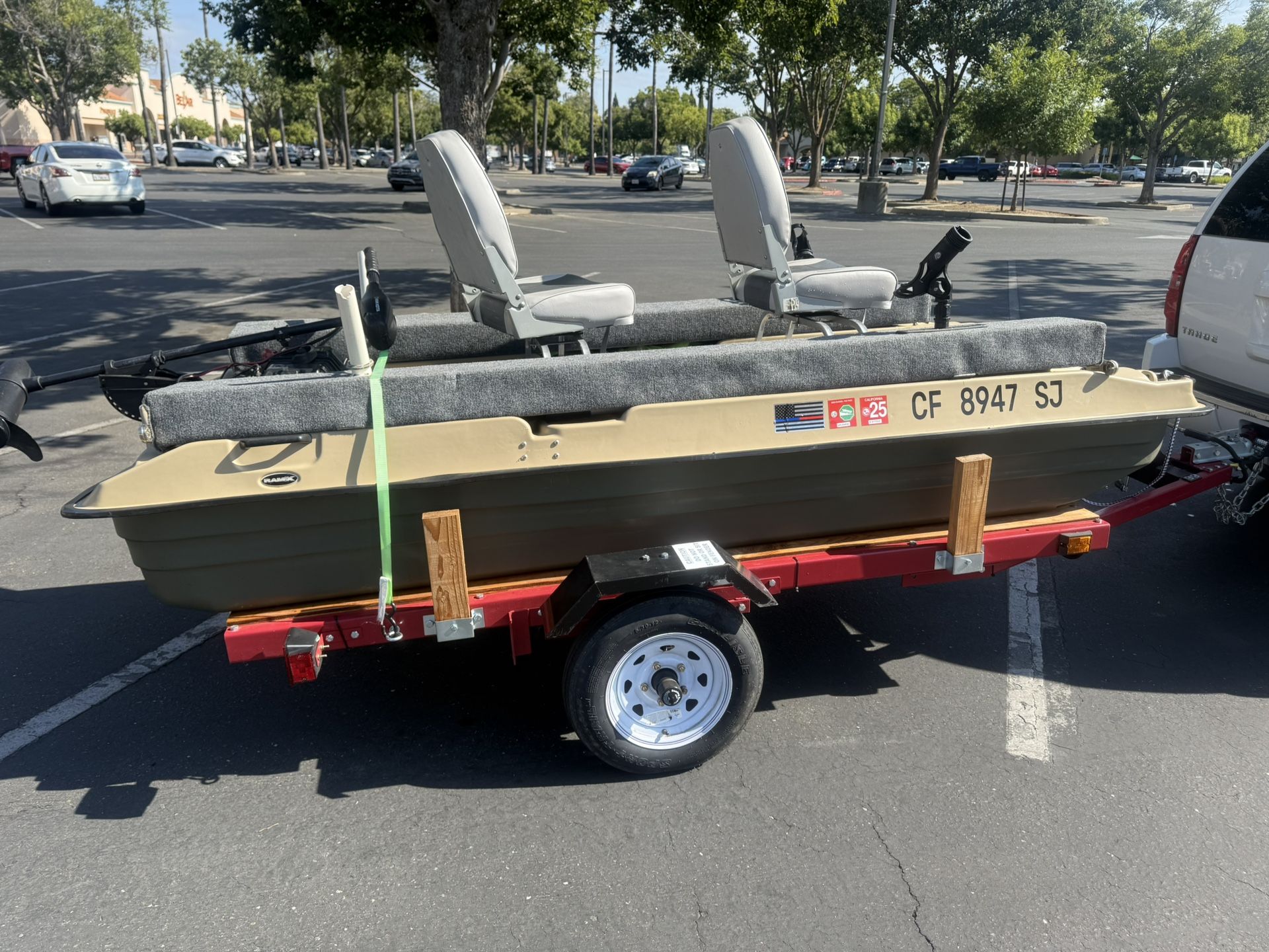 2020 Fishing Boat With Trailer $1100.0