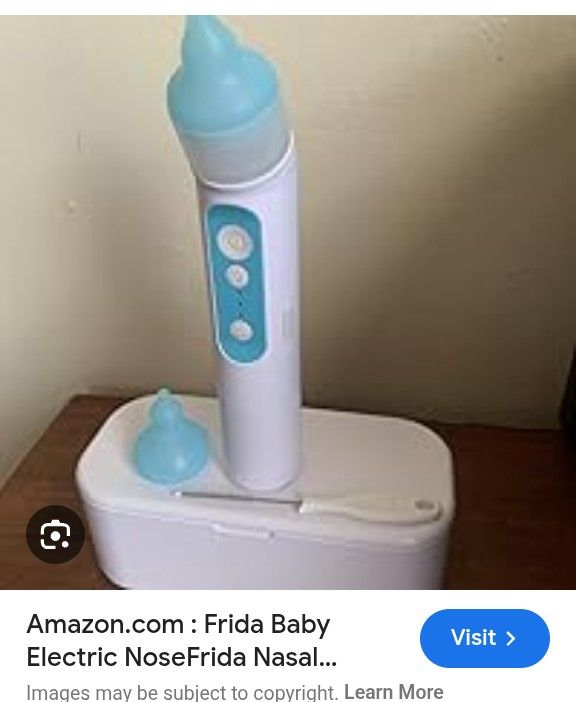 designed to clear mucus from a baby's nose.