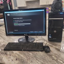 HP desktop Computer