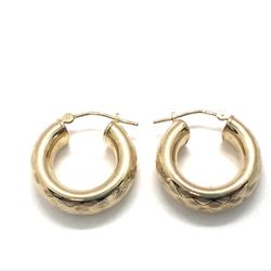 Earrings 14 k YG 2.3G EPJ021781