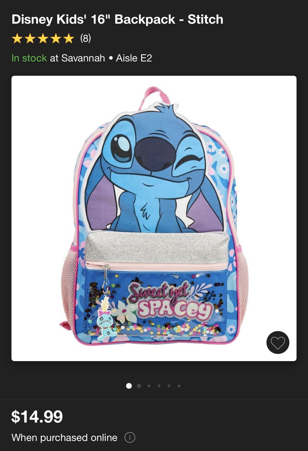 Stitch Backpack