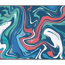 Selling my Strata Liquid large mousepad in blue and pink. Great for gaming or work setups that need a large surface