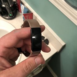Fitbit Inspire With Rose Gold Band
