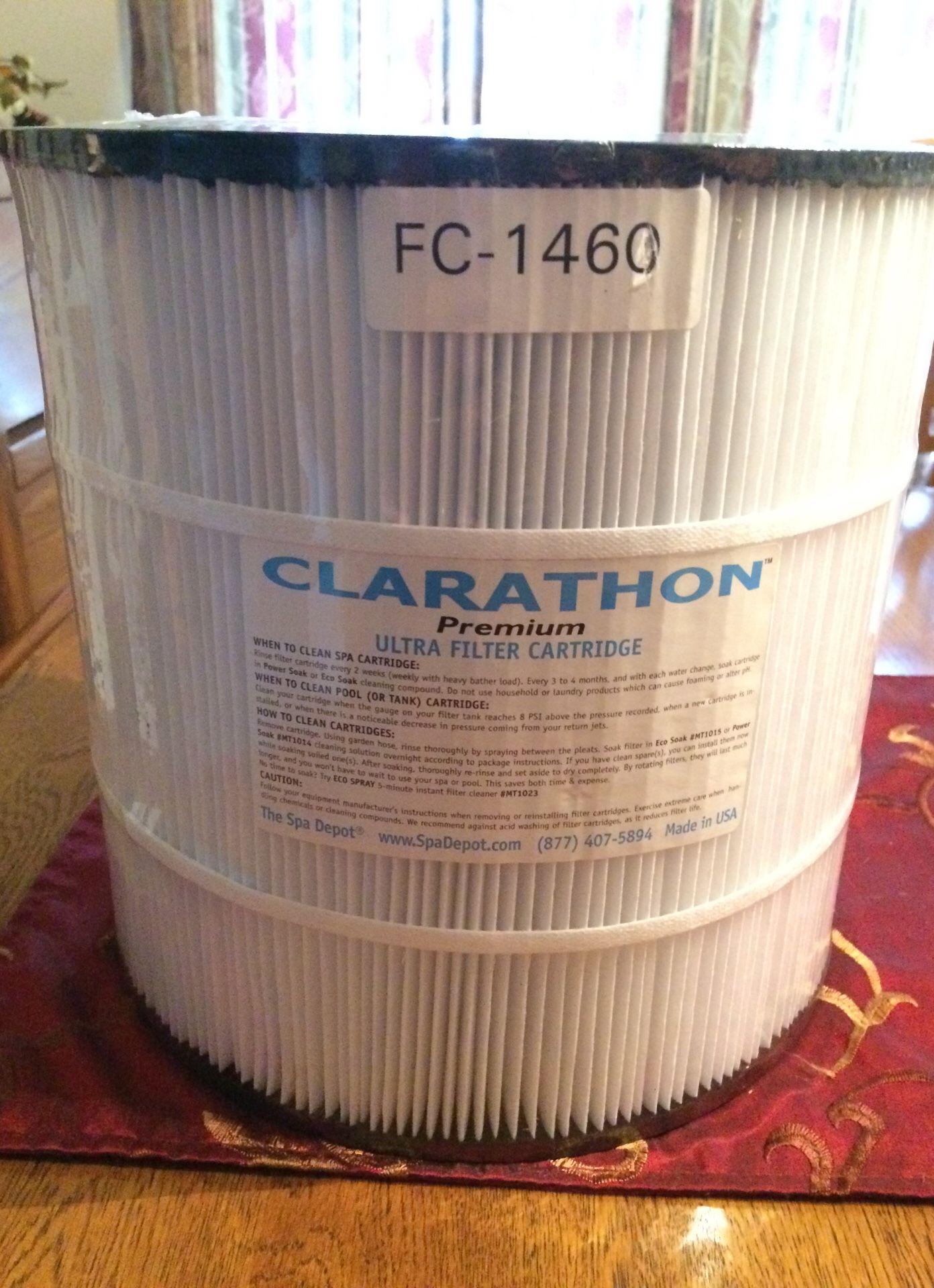 Clarathon fc1460 filter