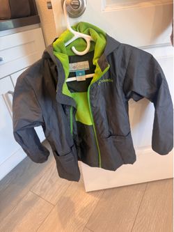 Boys Columbia Rain Jack xs