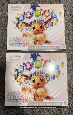 Pokemon Prismatic Evolutions Elite Trainer Box ETB